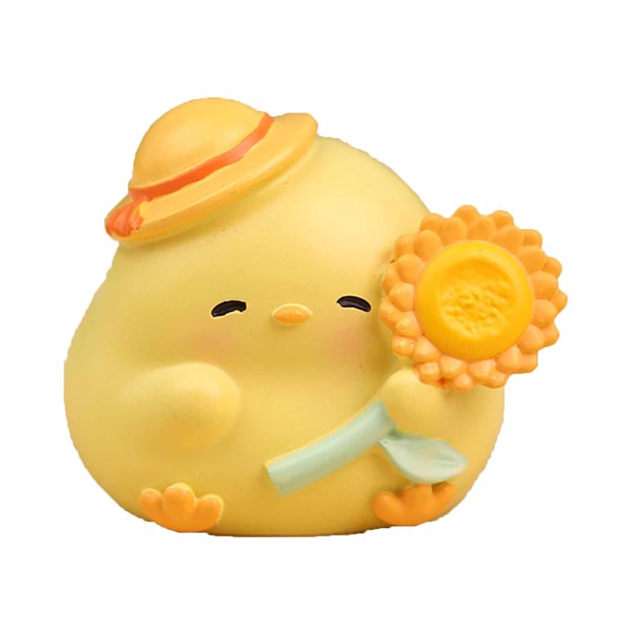 Amazon.co.jp: FLEXMAN ミニひよこ、ミニチュア樹脂のかわいい
